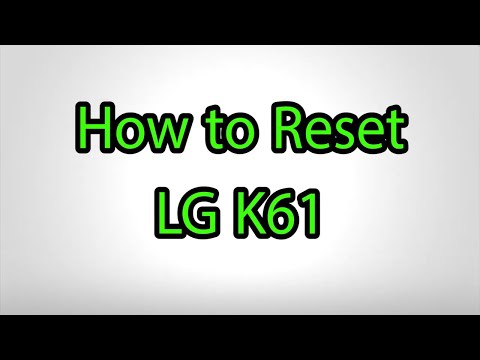 How to Hard Reset LG K61 - Pattern Unlock