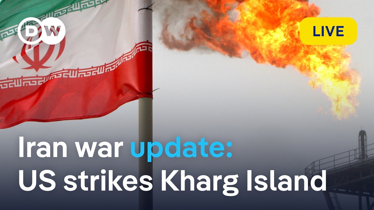 US strikes Kharg Island, key Iran oil export hub