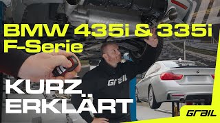 Video: Grail Klappenauspuffanlage BMW 3er F30 F31 335i / F32 F33 F36 435i