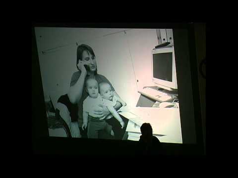 pecha-kucha-Vortrag von Birgit Rück über das Projekt "Wellcome"