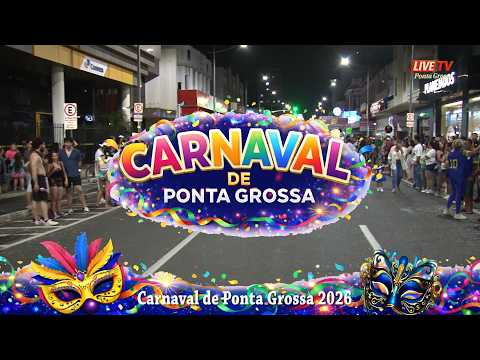Desfile das Escolas de Samba de Ponta Grossa Carnaval 2026