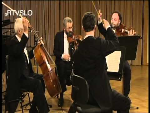 The Tartini String Quartet play Hans Rott, String quartet in c-minor ( excerpts ) PART 1.