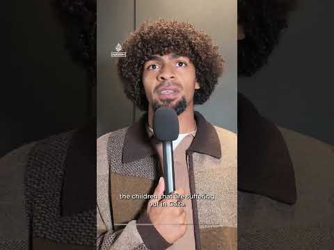 Footballer Hamza Choudhury speaks out for Gaza