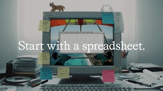 Start with a Spreadsheet at Glide