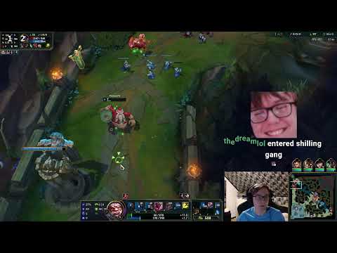 Thebausffs Making Plays With Gragas on Toplane