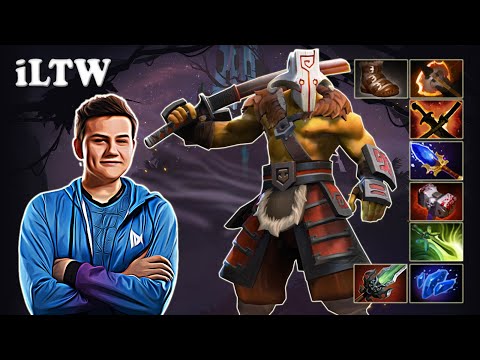 iLTW - Juggernaut Safelane vs Nightfall Lifestealer | Dota 2 7.29d Gameplay