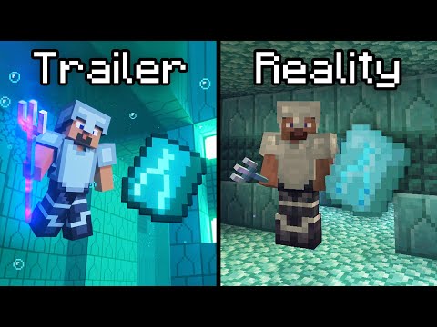 Minecraft 1.20 Trailer vs Reality