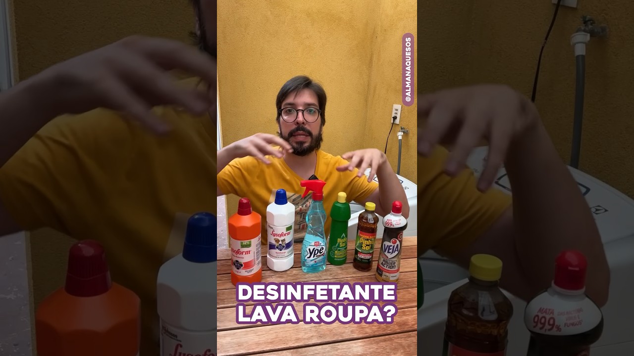Desinfetante Lava Roupa?