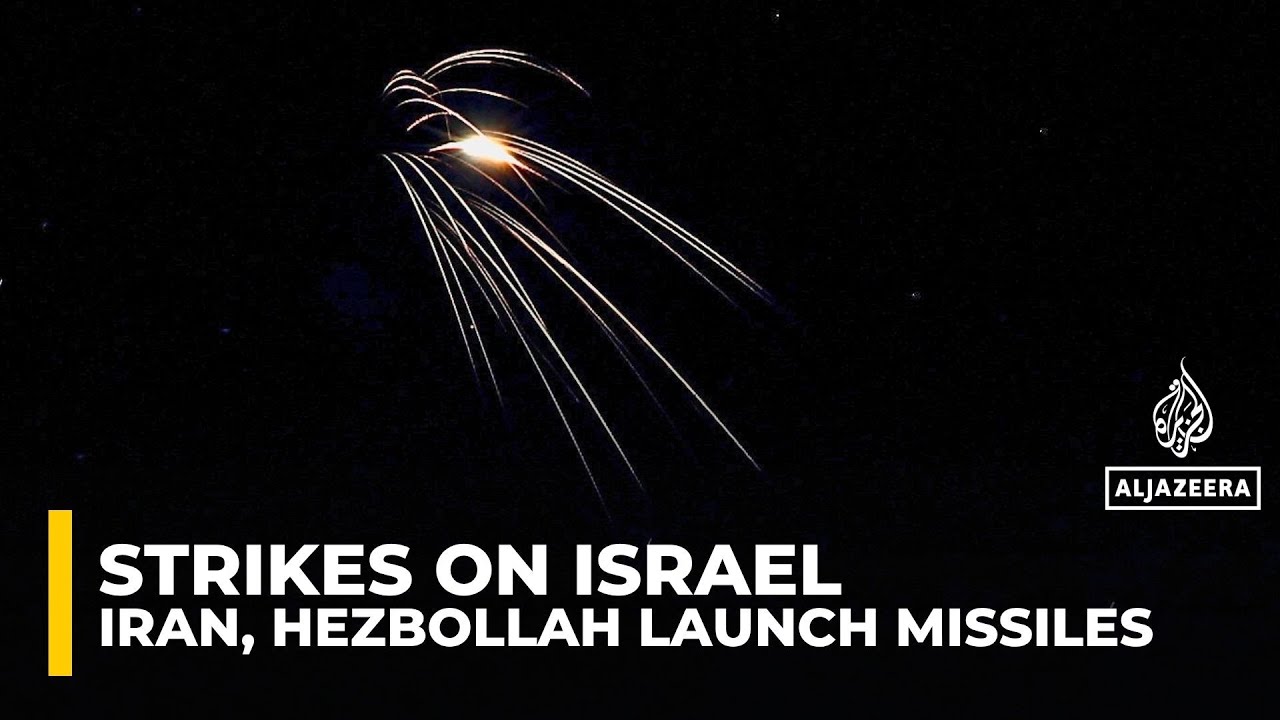 Iran and Hezbollah launch new wave of missiles at Israel, causing widespread disruption
