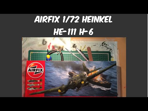 Airfix 1/72 Heinkel HE-111 H-6 In Box Review