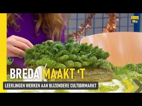 Leerlingen Scala werken aan bijzondere cultuurmarkt | Breda Maakt 't