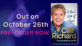 Cliff Richard - A Head Full Of Music | Brand New Book