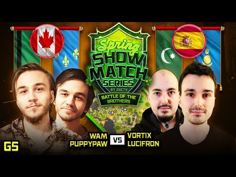 Battle of the Brothers: VortiX & LucifroN7 vs Wam01 & 1PuppyPaw - G5
