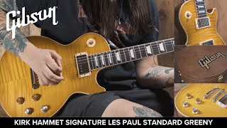 Video thumbnail for Gibson Kirk Hammet Signature Les Paul Standard Greeny (Demo & Review) by Tom Lee Music Canada