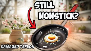 I Scratched My Teflon Nonstick Pan / Is It Still Safe To Cook With?