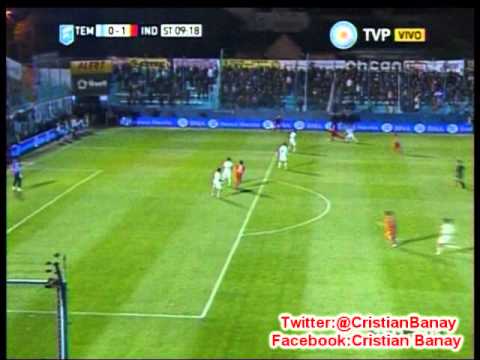 Temperley  0 Independiente 1 (Relato Javier Vicente) Torneo de Primera Division 2015