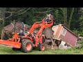 Our Tractor Is The Best Tool On The Farm ! More Storm Cleanup #tractor #tornado #insurance