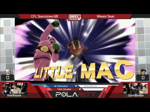CFLS68 - KuroKagami (Sheik/Bayonetta) vs DuffoBagBoi (Little Mac) - WSF