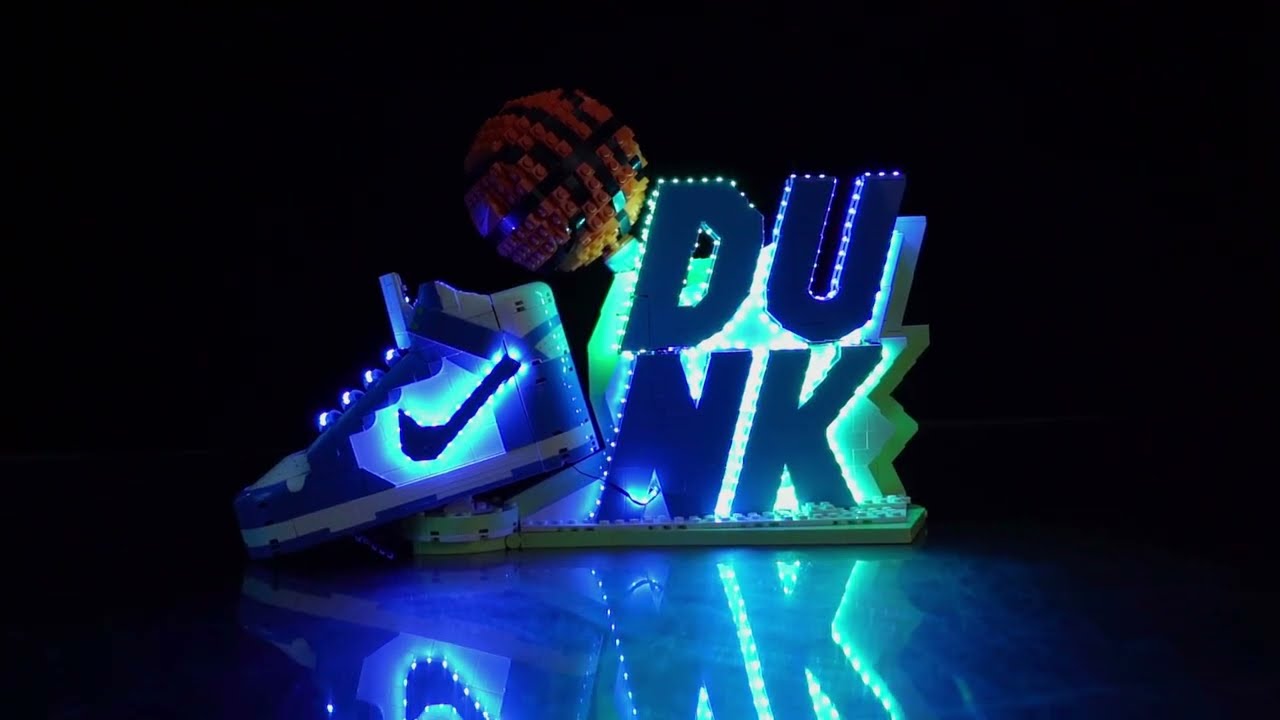 BrickBling LED-Licht-Set für LEGO® Nike Dunk Set (43008)