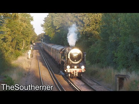 70000 "Britannia" takes on the Surrey hills with 'The Sunset Steam Express' 15&22/08/2023