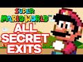 All SECRET EXITS In DONUT PLAINS Super Mario World SNES