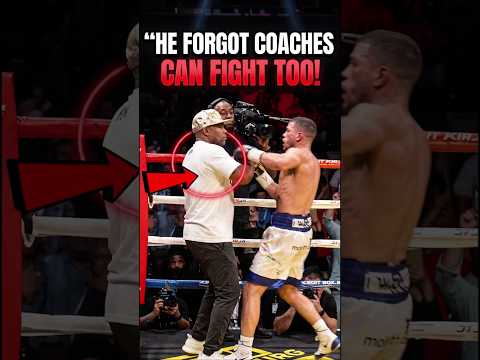 This Fighter Forgot That Coaches Know How to Fight Too 😱🥊