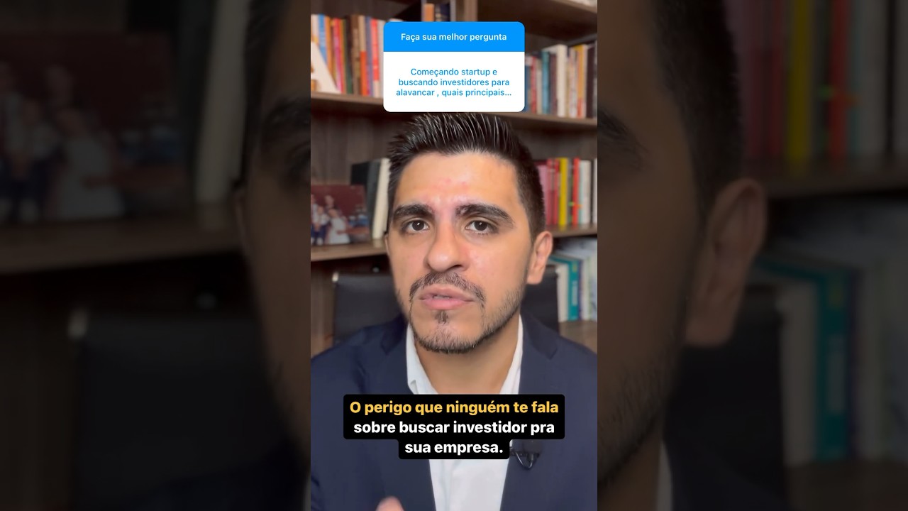 O PERIGO sobre investidores (que ninguém fala) #startup #buscadeinvestidores #duediligence