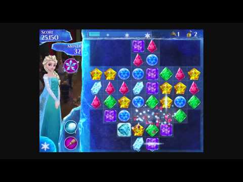 Disney Frozen Free Fall - Level 47 [Gameplay Walkthrough]