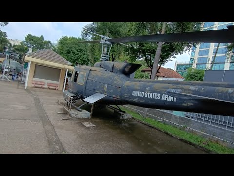 Explorando o Museu: - Museu HCMC, Museu dos Remanescentes de Guerra (Parte -1) Cidade de Ho chi Minh, Vietnã 🇻🇳🇻🇳