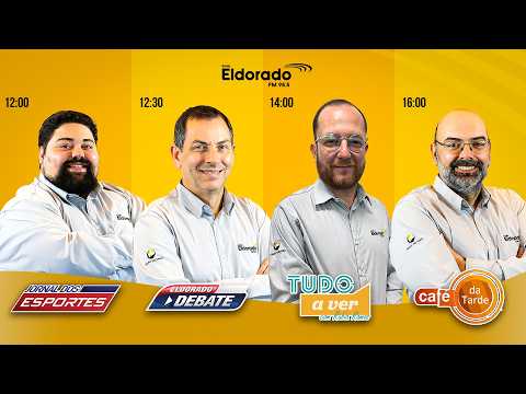 TARDE ELDORADO: Jornal dos Esportes, Eldorado Debate, Tudo a Ver e Café da Tarde 04/03/2026