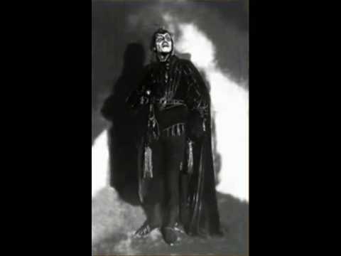 Ezio Pinza(Italian-American bass) Gounod: Faust "Le Veau d'or"  1929