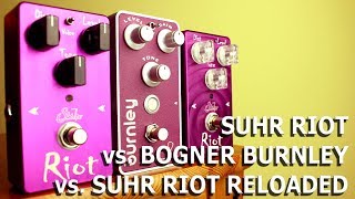 Video thumbnail for Suhr Riot vs. Bogner Burnley vs. Suhr Riot Reloaded - Shootout/Opinion by Made by Miike