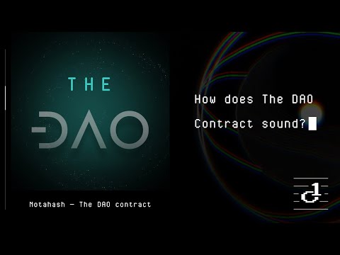 Notahash — The DAO contract. The history of the blockchain through Music NFT