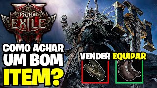 Como identificar um BOM ITEM em Path of Exile 2