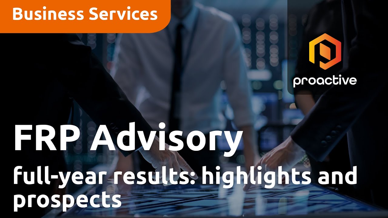 FRP Advisory Group full-year results: highlights and prospects from CEO Geoff Rowley