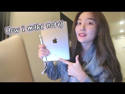 ⌨️HOW I MAKE NOTES... as a lazy person😂 l Note making tips from a UK Pharmacy student💊