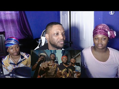 Nigerian siblings react HIMRA - GANJAMAN FT. KWAKU DMC, REGGIE, O'KENNETH &  Official Music Video