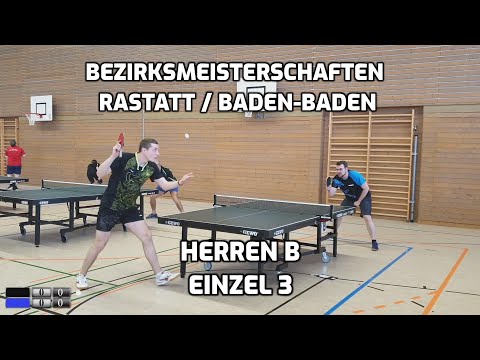 Bezirksmeisterschaften Rastatt / Baden-Baden Einzel 3