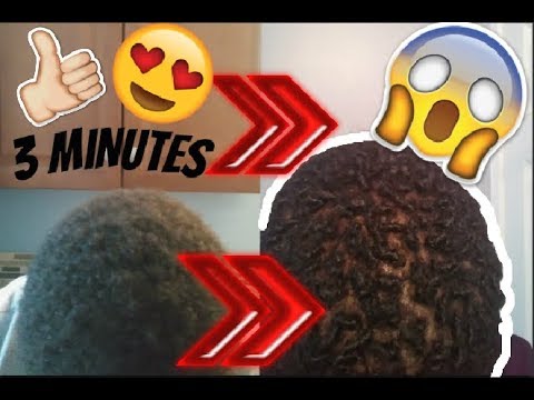 How to get freeform dreads in under 5 MINUTES (Short hair)