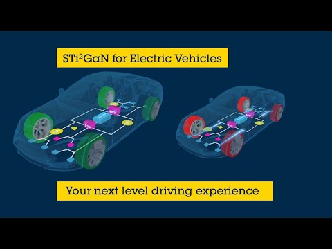 STi2GaN solutions for electric vehicles