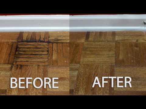 How to remove pet urine stains from hardwood floor with hydrogen peroxide