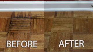 How to remove pet urine stains from hardwood floor with hydrogen peroxide