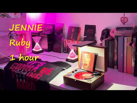 JENNIE RUBY ❤️ 1 HOUR LOOP | JANE (with FKJ) | calm study music | healing your soul with Jane