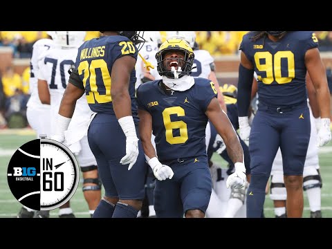 Penn State at Michigan | Oct. 15, 2022 | B1G Football in 60