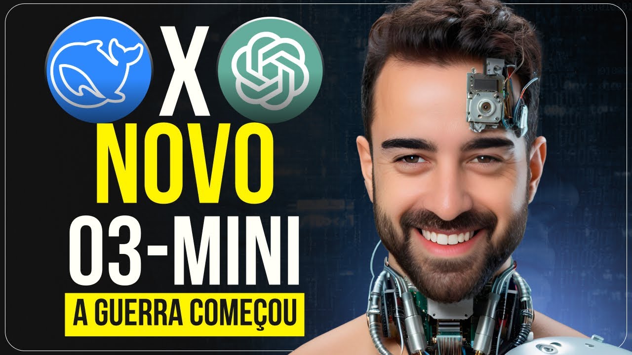 ChatGPT lança o3-Mini GRÁTIS para brigar com DEEPSEEK! SAIBA TUDO!