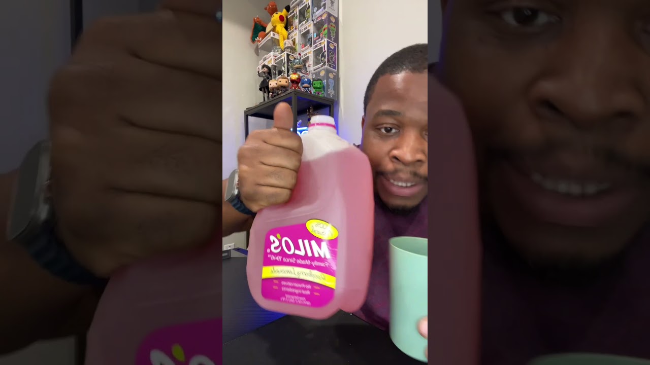 Milo’s Raspberry Lemonade 10/10 #lemonade #drinks #juice #foodreview #foodie #shorts