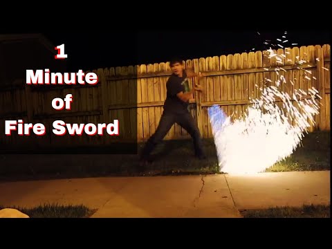 1 Minute of Fire Sword