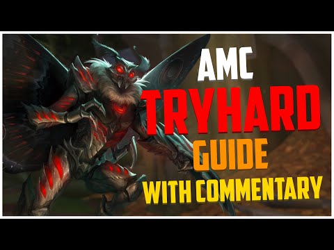 AMC TRYHARD GUIDE WITH COMMENTARY - RANKED S8 SMITE