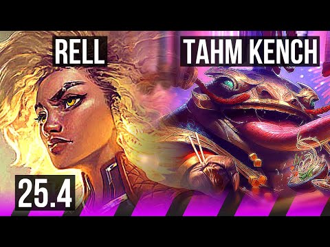 RELL & Vayne vs TAHM KENCH & Jhin (SUP) | 1/1/25, 15k DMG | EUW Master | 25.4