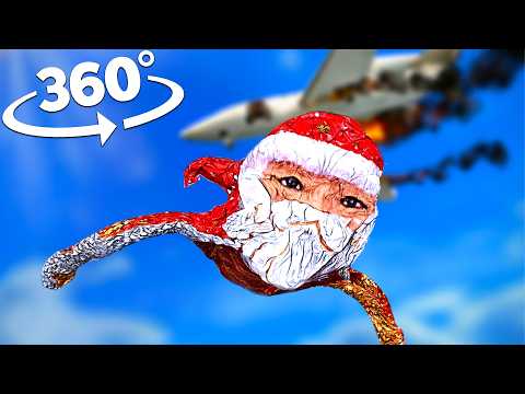 360° goo goo gaga - PLANE CRASH! | VR 4K